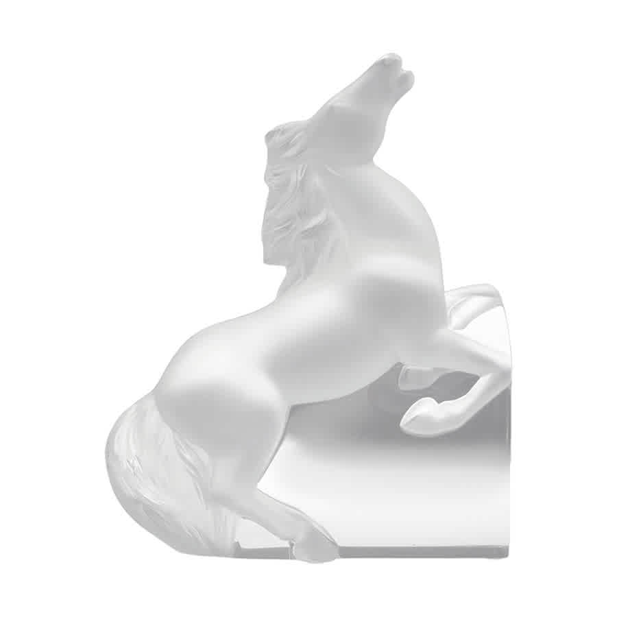 LALIQUE KAZAK HORSE PAPERWEIGHT 1184600