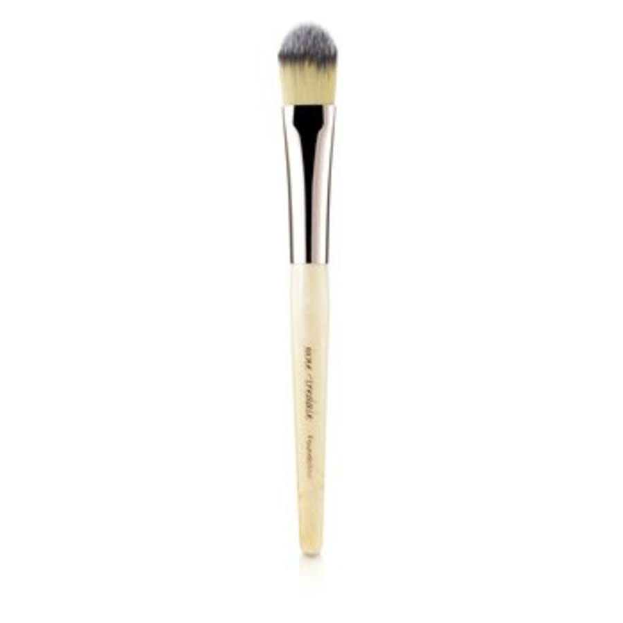 Shop Jane Iredale - Foundation Brush - Rose Gold In Gold / Rose / Rose Gold