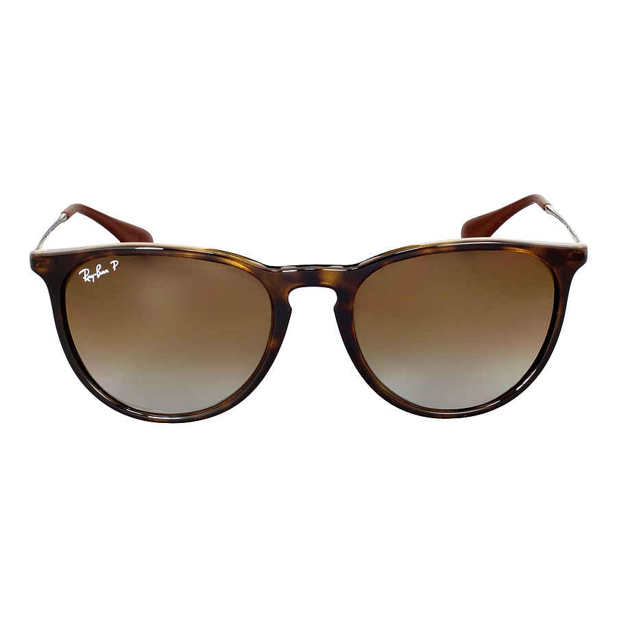 Ray-Ban Erica Polarized Classic Round Sunglasses, 54mm