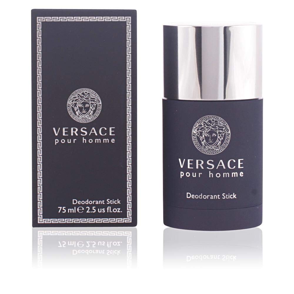 Versace Men's Pour Homme Deodorant Stick, 2.5 Oz. In Blue / Orange