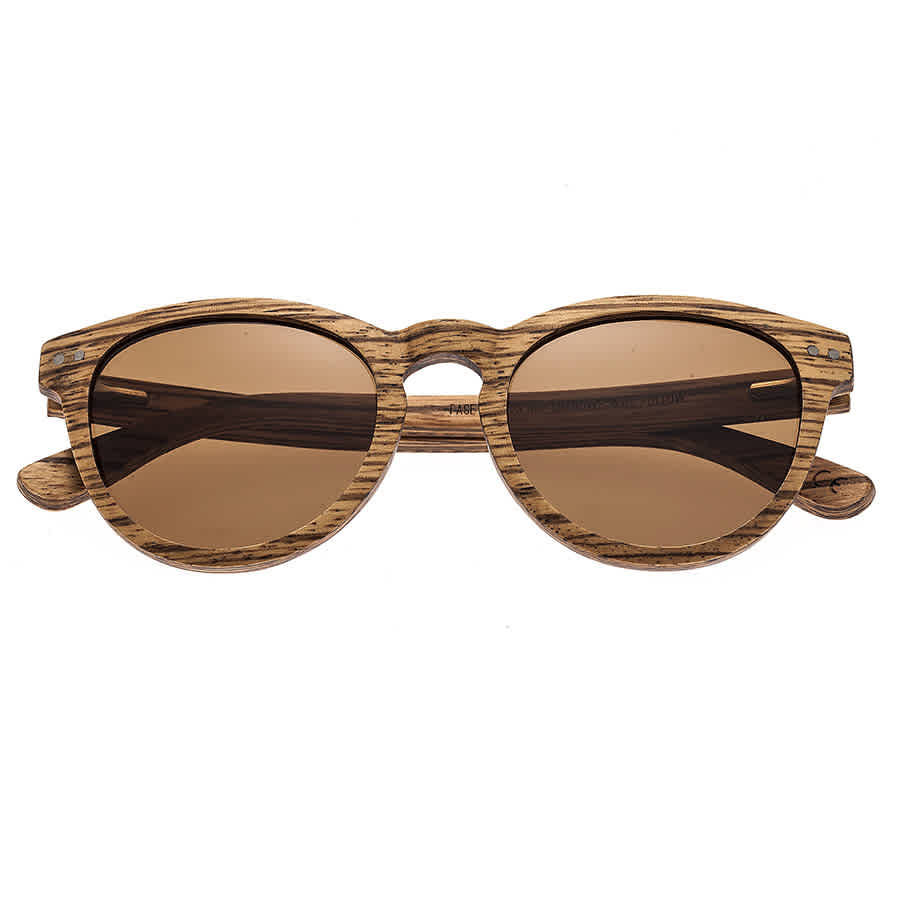 Earth Copacabana Wood Sunglasses In Brown / Spring