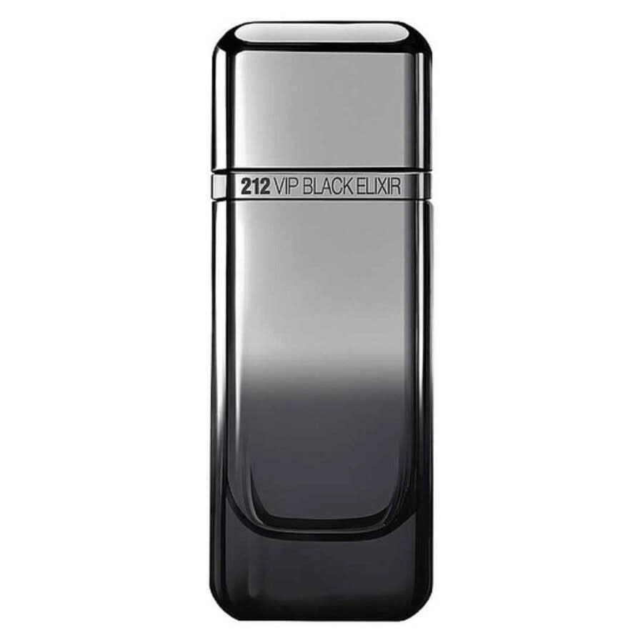 Carolina Herrera Mens 212 VIP Black Elixir EDP Spray 3.4 oz (Tester) Fragrances 8411061105047