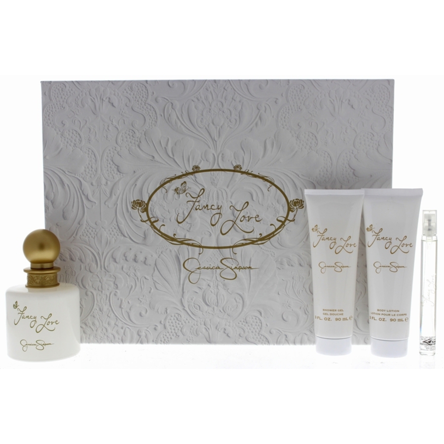 Jessica Simpson Ladies Fancy Love Gift Set Fragrances 608940548882 In N/a