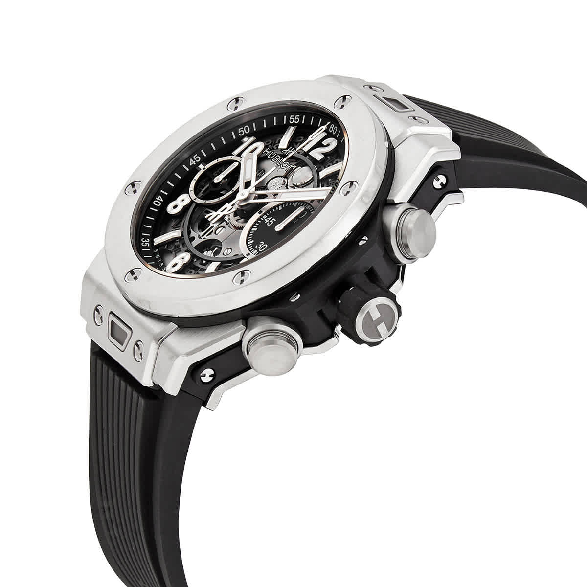 Shop Hublot Big Bang Chronograph Automatic Men's Watch 441.nx.1171.rx In Black / Grey / Skeleton