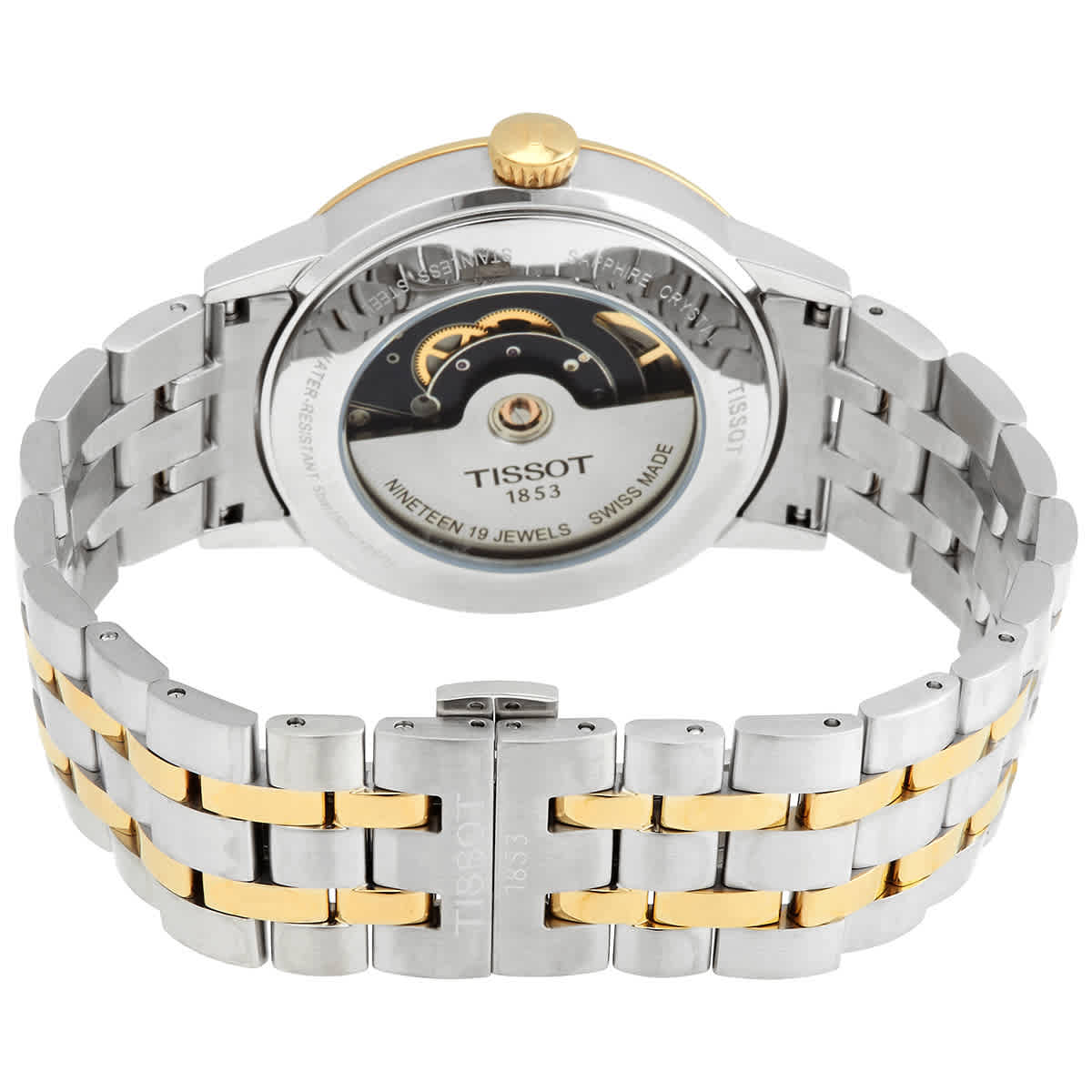 Tissot silver hotsell tone automatic watch