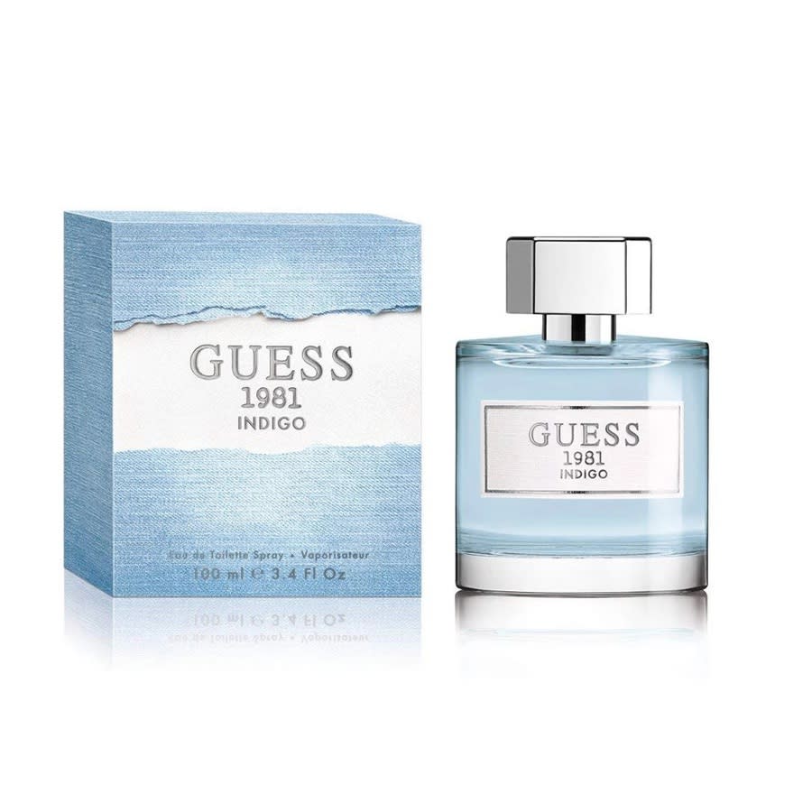 Guess Ladies 1981 Indigo Edt 3.4 oz Fragrances 085715321916 In Red / Blue / Indigo