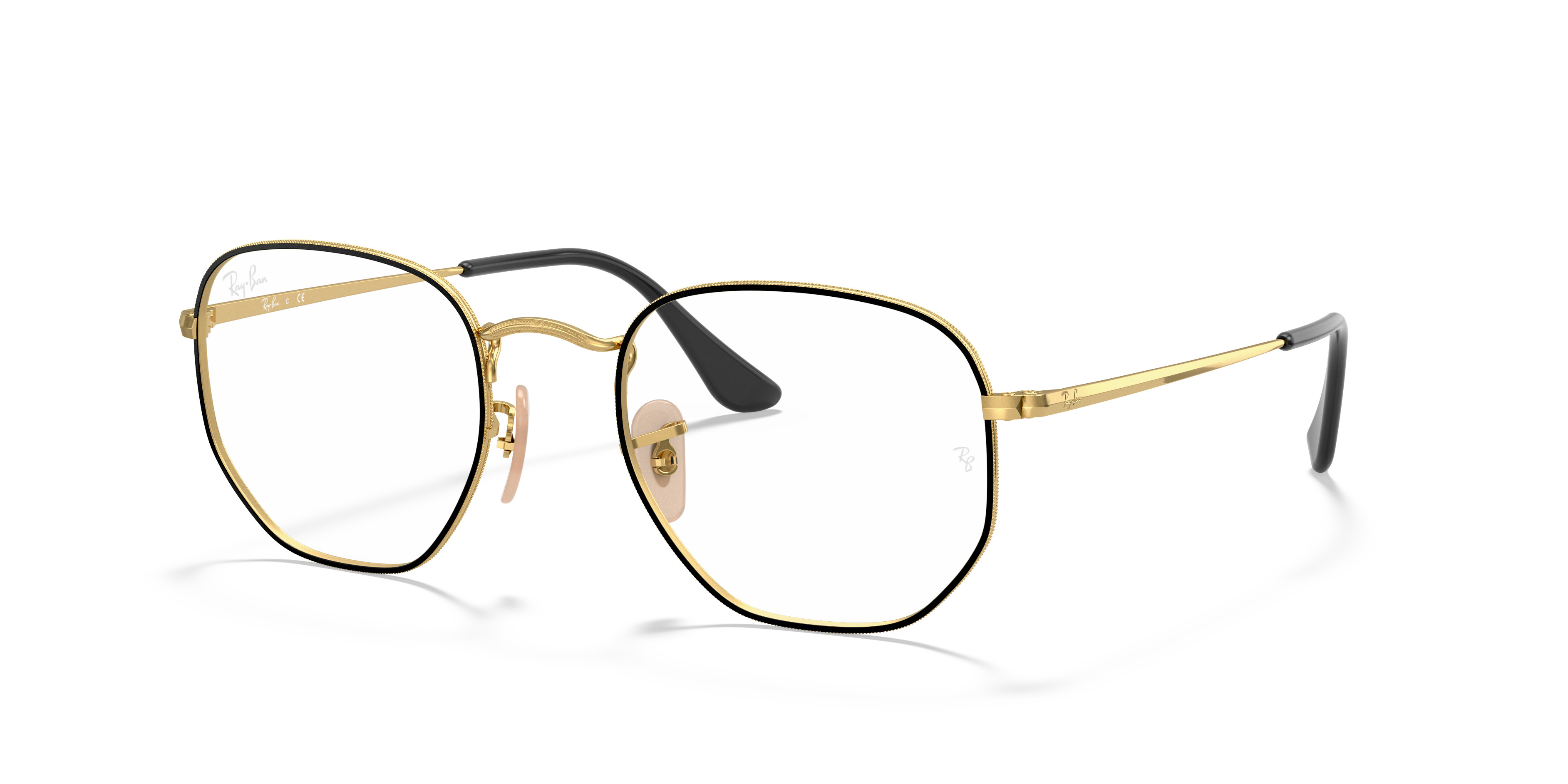 Ray Ban Demo Geometric Unisex Eyeglasses RX6448 2991 48