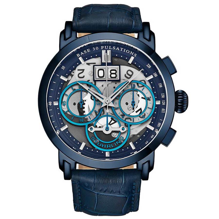 Stuhrling Original Imperia Blue Dial Mens Watch M15263