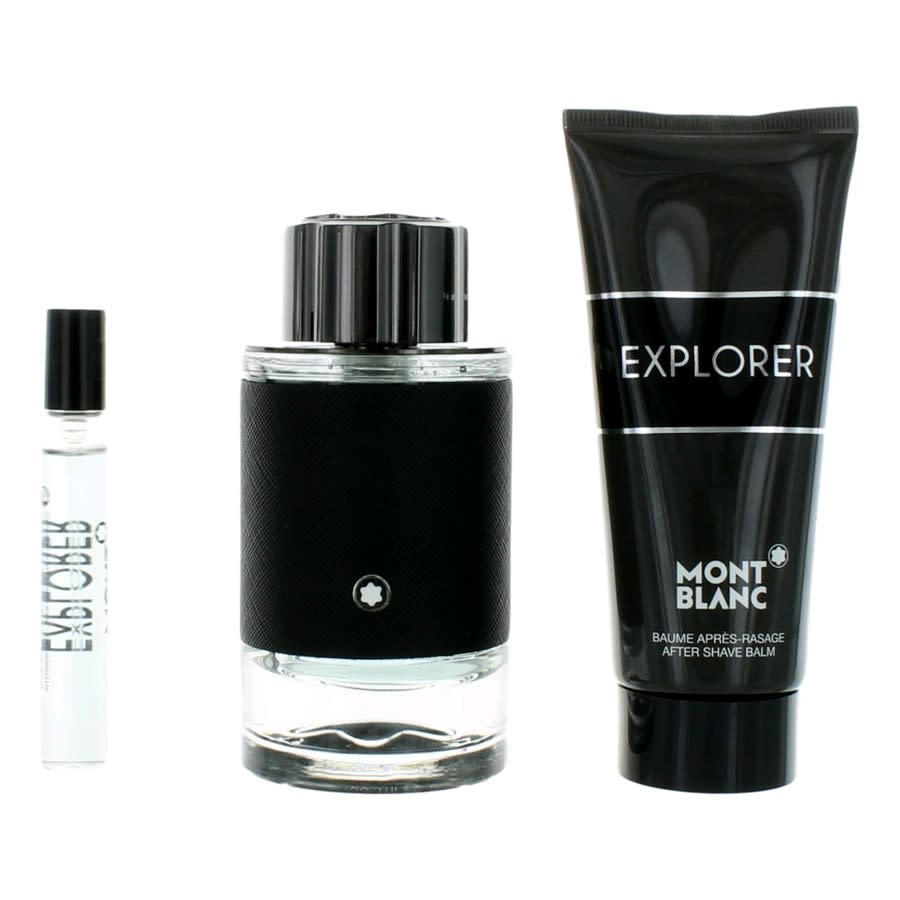 Montblanc Mens Explorer Gift Set Fragrances 3386460105644 In Pink