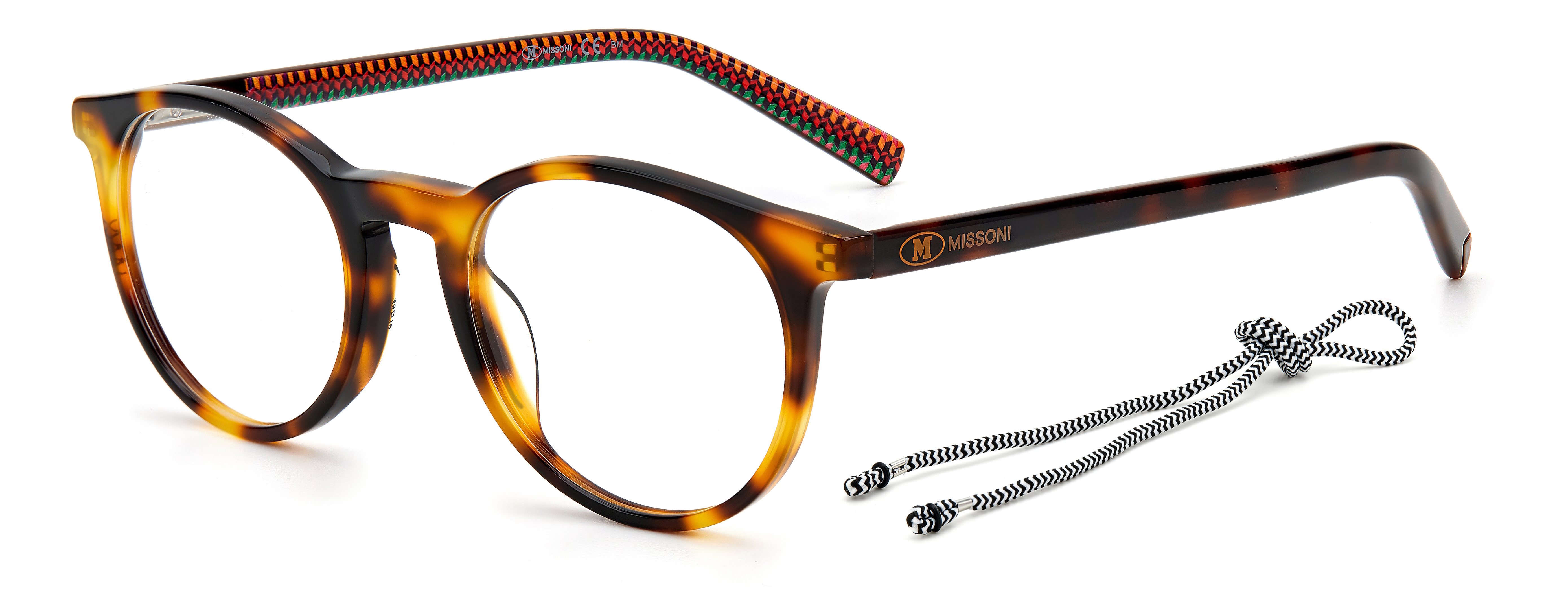 M Missoni Ladies Brown Phantos Eyeglass Frames MMI0007086E61