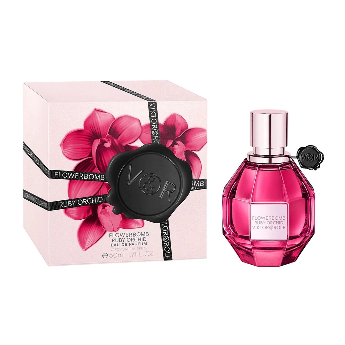 Viktor & Rolf Flowerbomb Ruby Orchid /  Edp Spray 1.7 oz (50 Ml) (w) In Orchid / Ruby