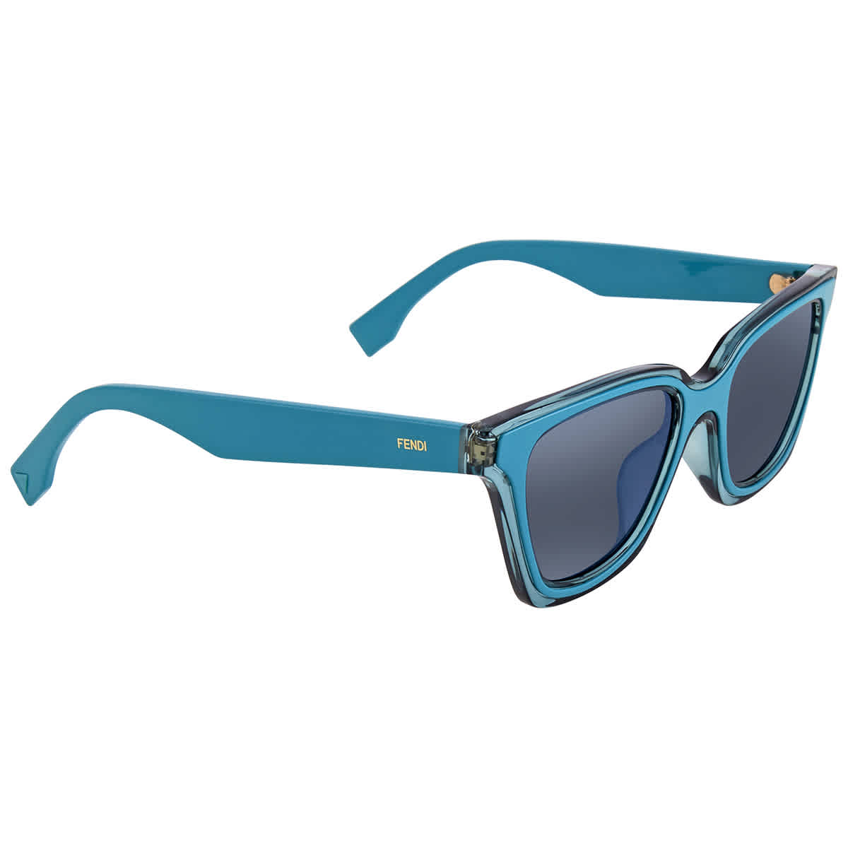 FENDI TURQUOISE SUNGLASSES FF 0195/S KLB -50