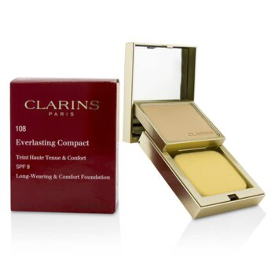 Clarins - Everlasting Compact Foundation Spf 9 - # 108 Sand 10g/0.3oz In N,a