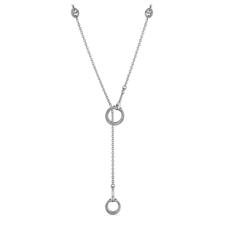 Judith Ripka Vienna Y Necklace In Silver-tone