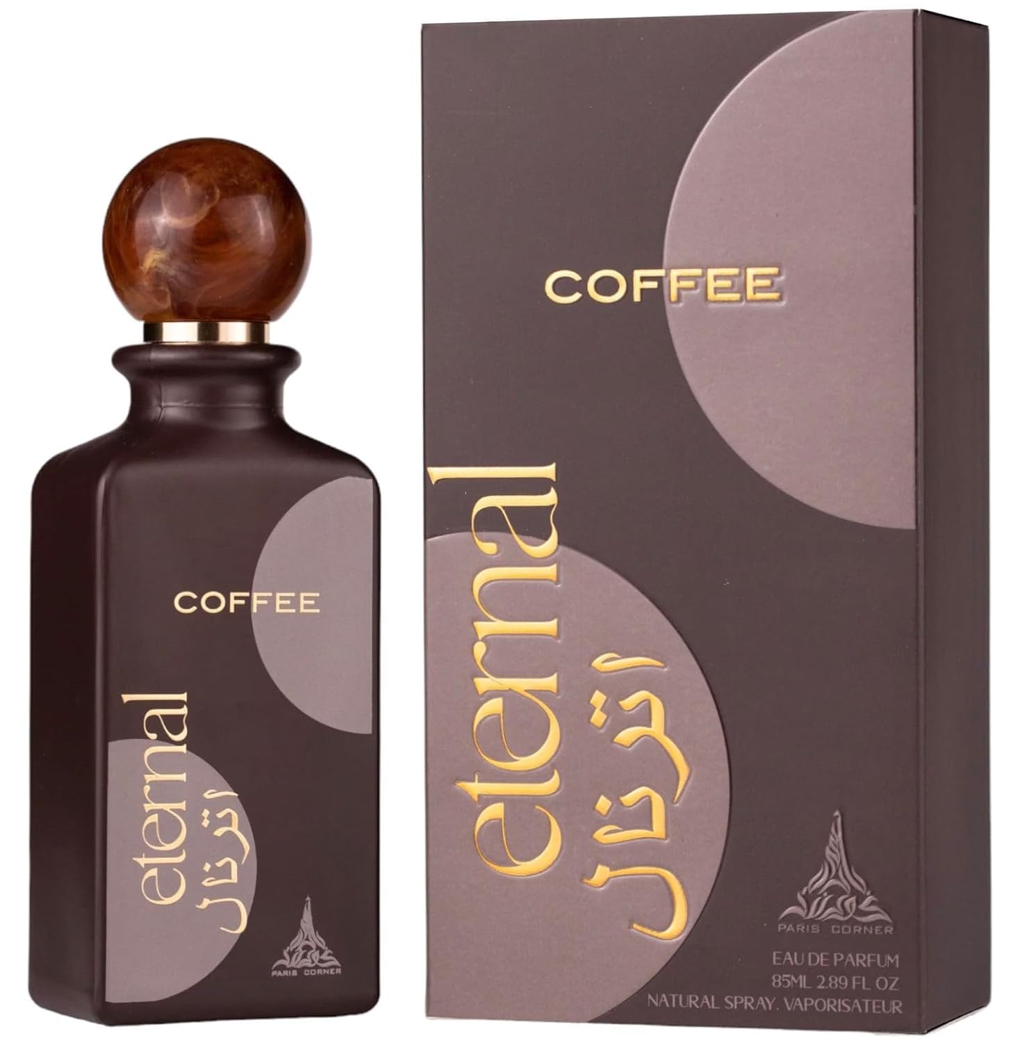 Paris Corner Unisex Eternal Coffee EDP Spray 2.87 oz Fragrances 6290064558416