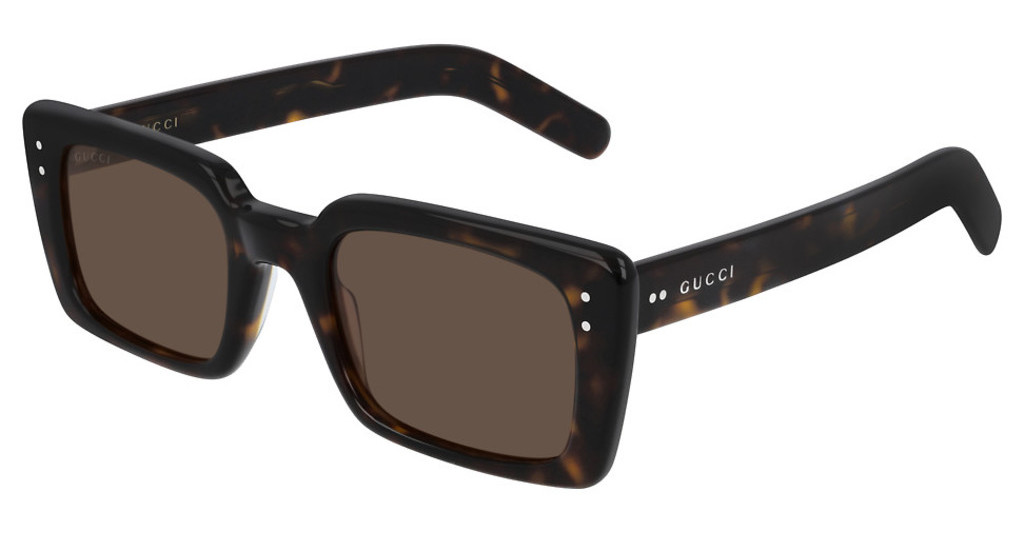 Gucci Brown Square Sunglasses Gg0539s00352