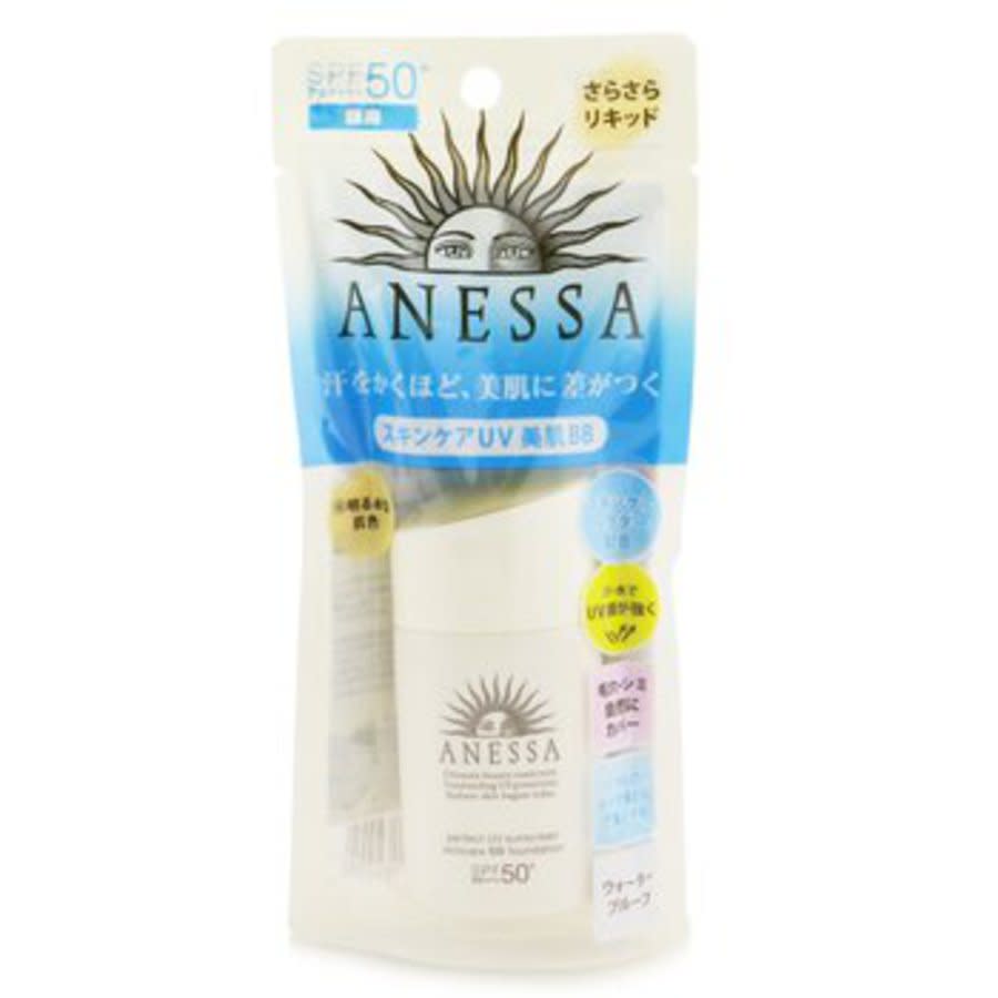 Shiseido - Anessa Perfect Uv Sunscreen Skincare Bb Foundation Spf 50+ Pa++++ # Natural 25ml/0.84oz In Green