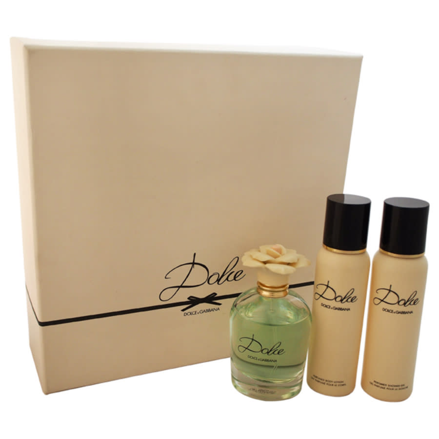 Dolce & Gabbana Dolce By Dolce And Gabbana For Women - 3 Pc Gift Set 2.5oz Edp Spray In White