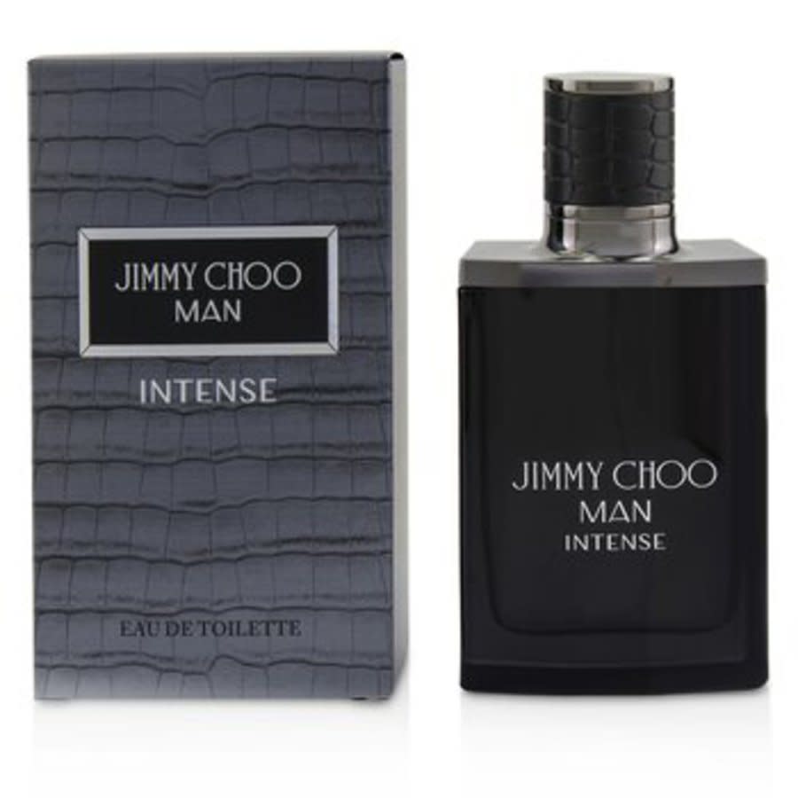 Jimmy Choo Man Intense By Edt Spray 1.7 oz (50 Ml) (m) In Black / Orange