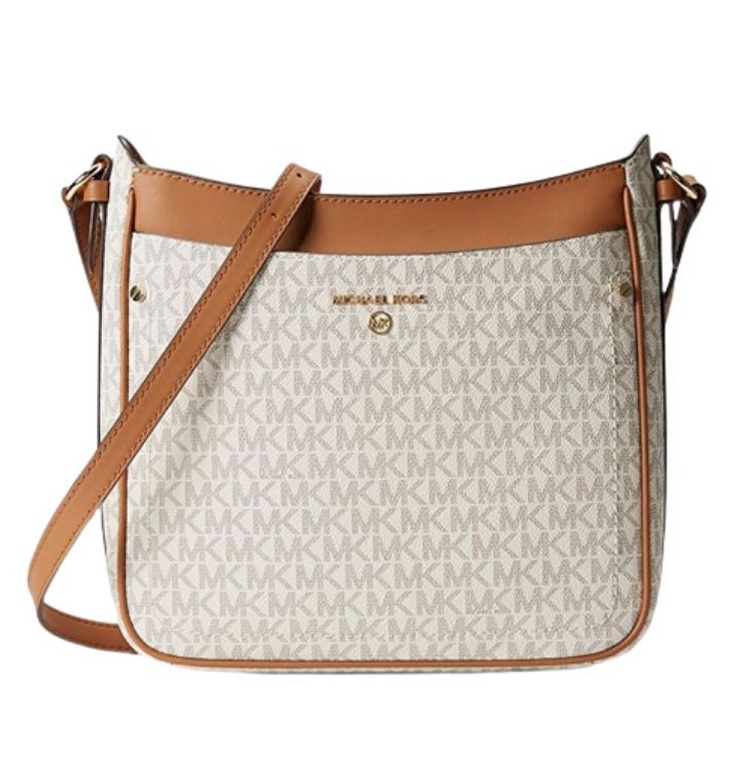 Michael Kors Signature Jet Set North South Crossbody Bag