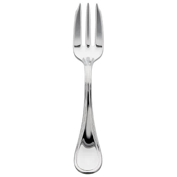 Christofle Stainless Steel Albi 2 Cake Fork 2407-046 In Silver-tone