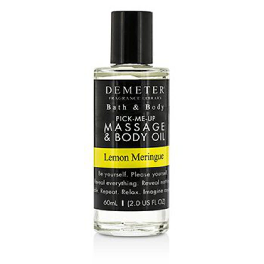 Demeter - Lemon Meringue Massage & Body Oil 60ml/2oz In Yellow