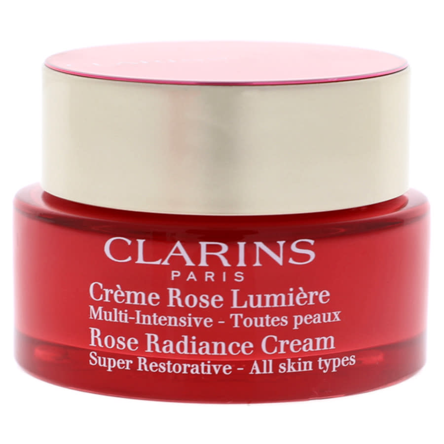 Clarins Super Restorative Rose Radiance Cream In Cream / Rose