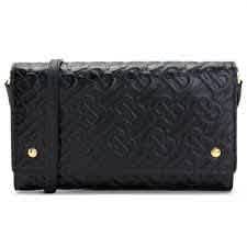 burberry black monogram mini bag