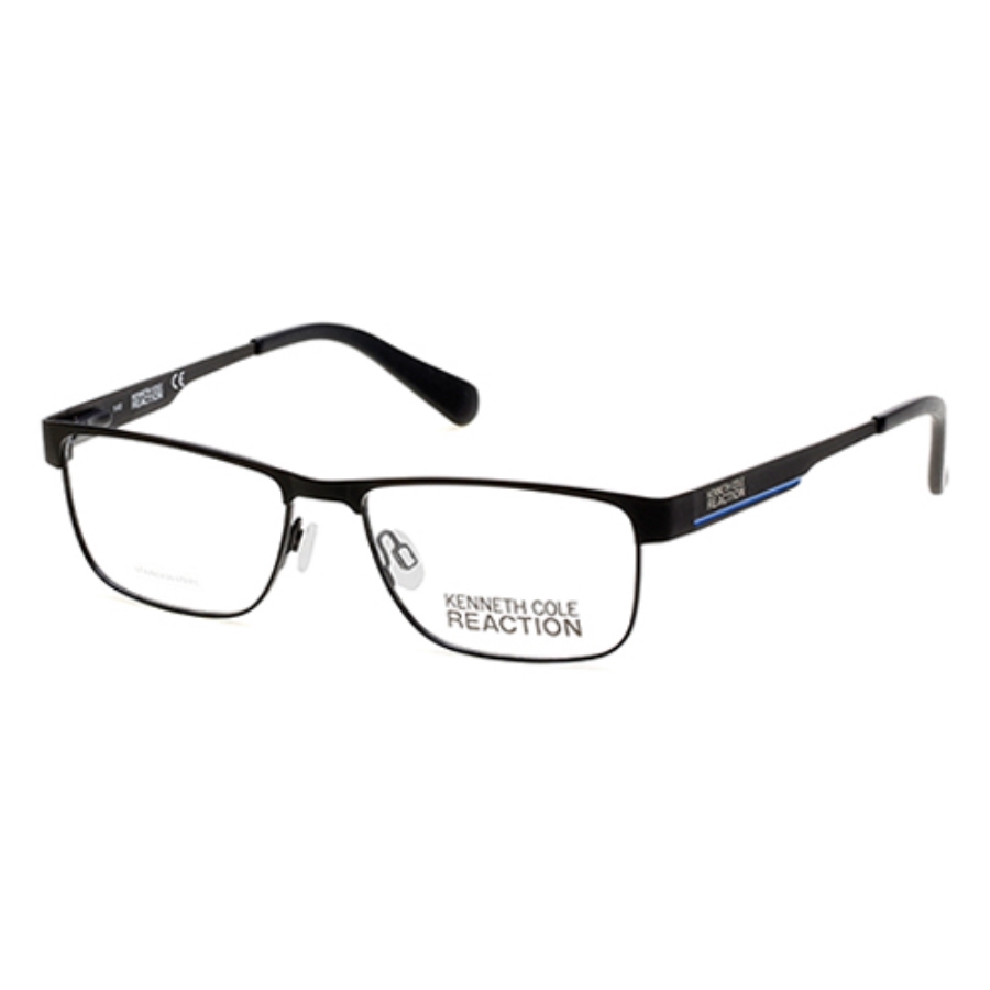 Kenneth Cole Reaction Square Mens Eyeglasses Kc0779 2 54 In Black