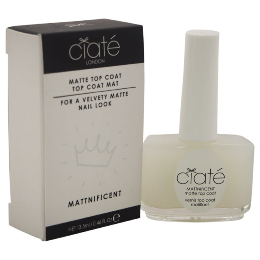 Ciate London Mattnificent - Matte Top Coat By  For Women - 0.46 oz Nail Polish In N,a