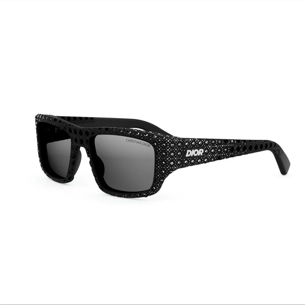 Dior DIOR3D S3I Smoke Square Mens Sunglasses DM4165IS 05A 57