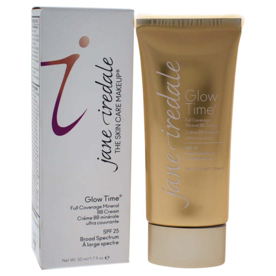 Jane Iredale Glow Time Full Coverage Mineral Bb Cream Spf 25 - Bb8 By  For Women - 1.7 oz Makeup In Beige