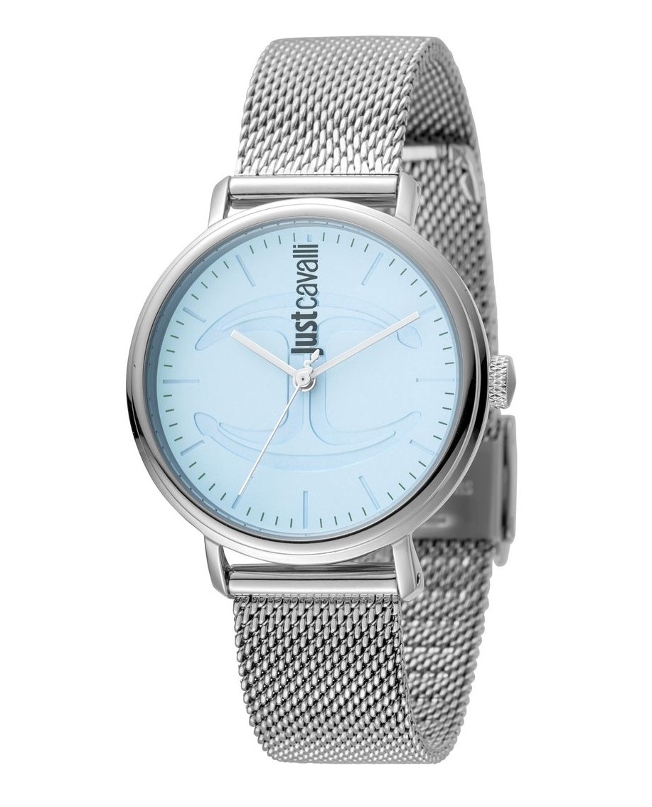 Click to view more detailed imagery on our partner's website Just Cavalli Cfc Blue Dial Ladies Watch Jc1l012m0065 In Blue,silver Tone