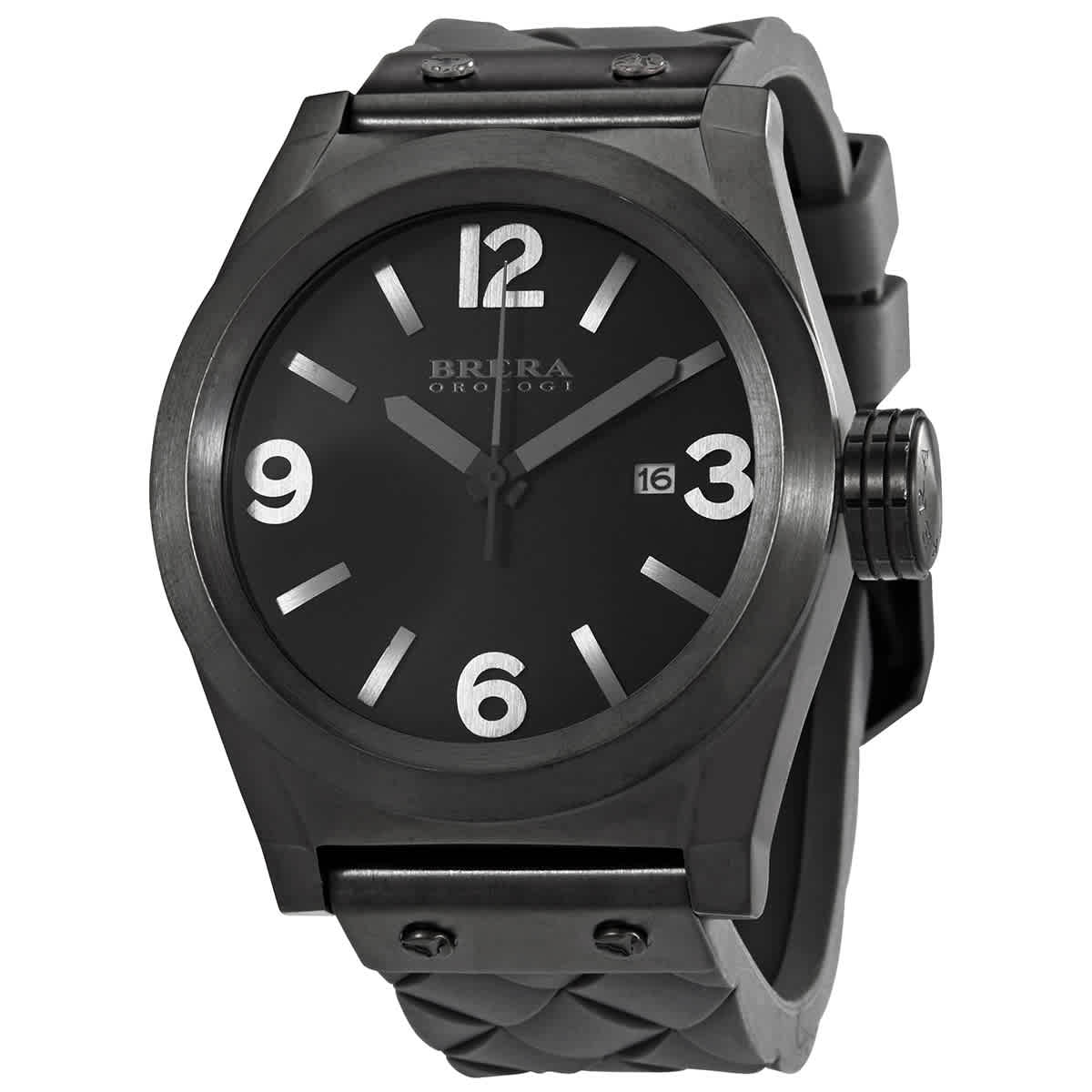 Brera Orologi Brera Orologi Eterno Solotempo Quartz Black Dial