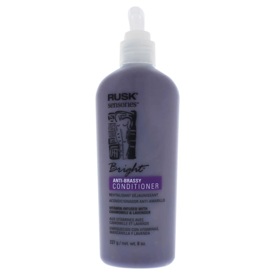 Rusk Sensories Bright Chamomile And Lavender Conditioner By  For Unisex - 8.5 oz Conditioner In Purple,white