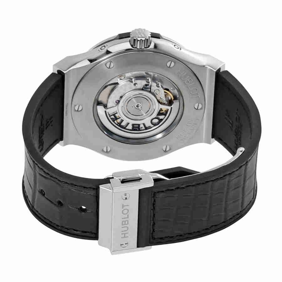 Shop Hublot Classic Fusion Aerofusion Sapphire Skeleton Dial Men's Watch 517.nx.0170.lr In Black / Grey / Skeleton