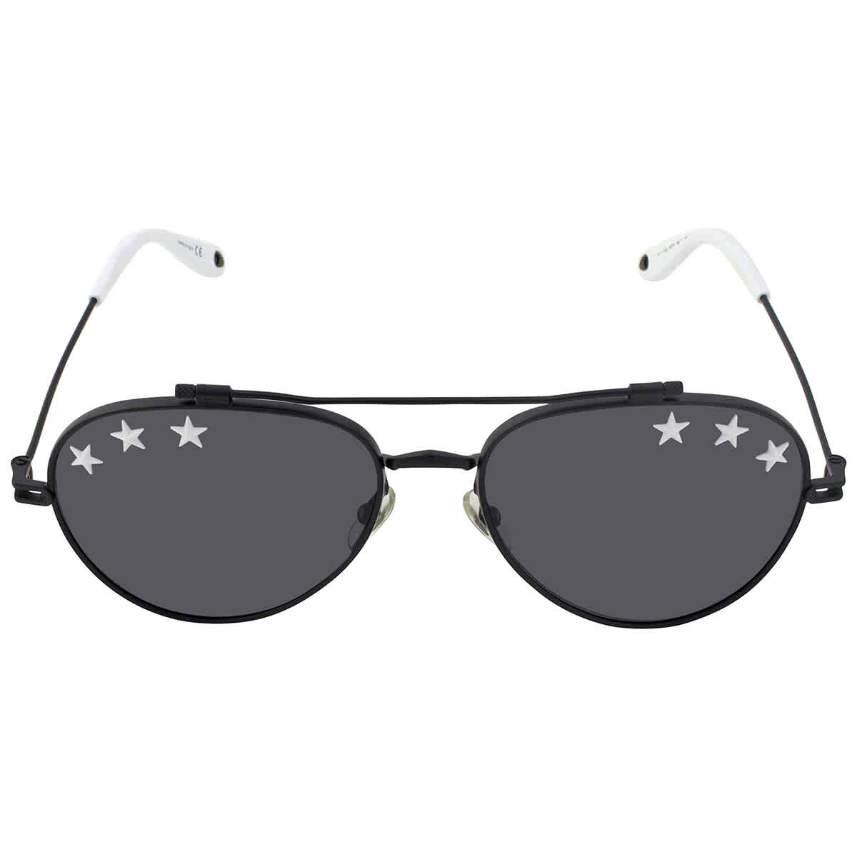 Givenchy Gray Unisex Sunglasses Gv7057stars-807ir-58 In Black,grey