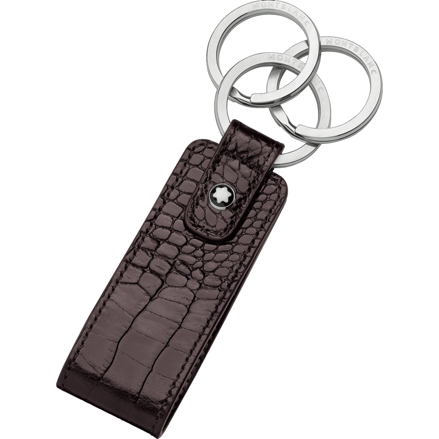 MONTBLANC MEISTERSTUCK SELECTION LEATHER KEY FOB