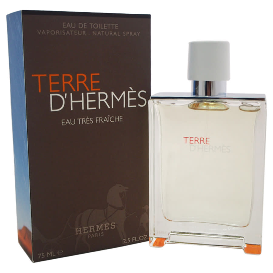 Pre-owned Hermes Terre D /  Edt / Eau Tres Fraiche Spray 2.5 oz (75 Ml) (m) In Pink