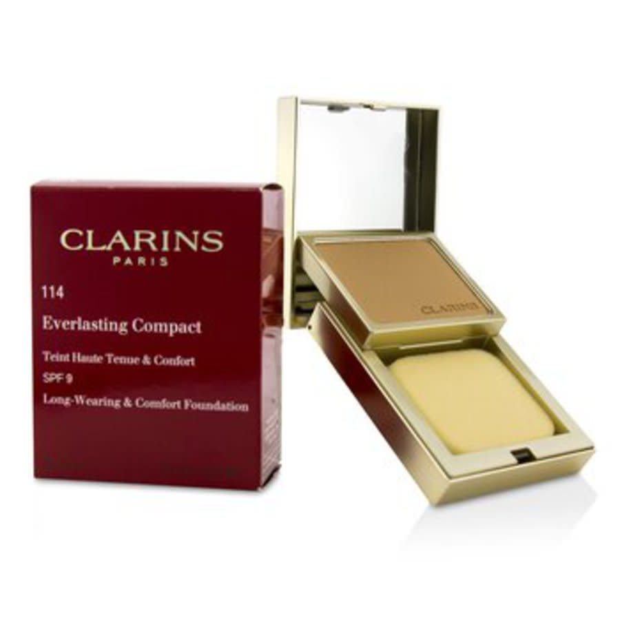 Clarins - Everlasting Compact Foundation Spf 9 - # 114 Cappuccino 10g/0.3oz In N,a