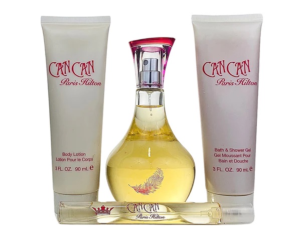 Paris Hilton Ladies Can Can Gift Set Fragrances 608940583609 In Orange