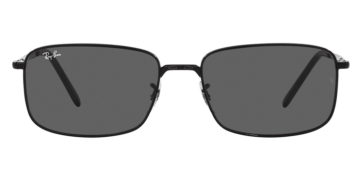 Ray Ban Sunglasses Unisex Rb3717 - Black Frame Grey Lenses 57-18 In Dark / Grey