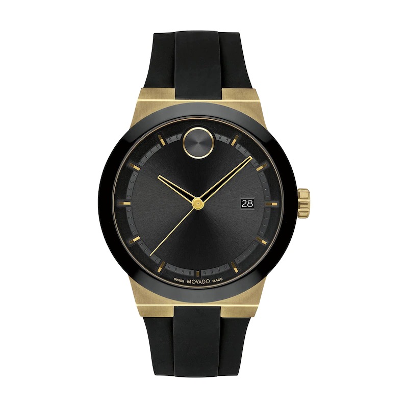 MOVADO MOVADO BOLD FUSION QUARTZ BLACK DIAL MENS WATCH 3600850