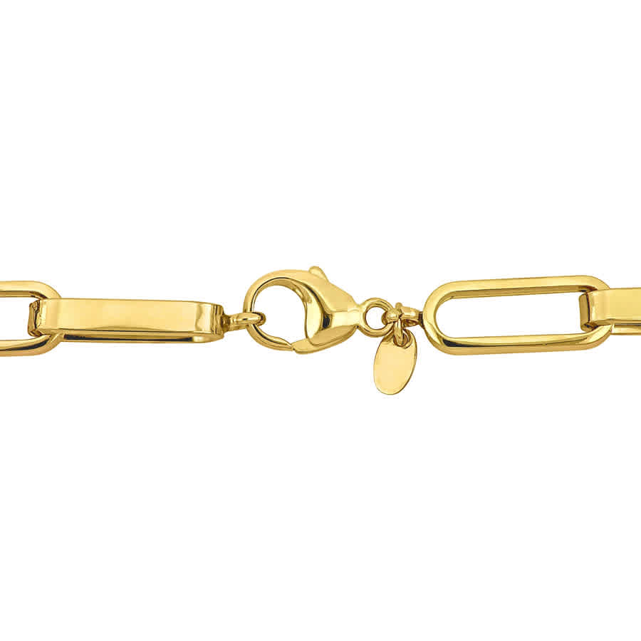 Shop Amour Alternate Station Link Bracelet In 14k Yellow Gold - 8 In.