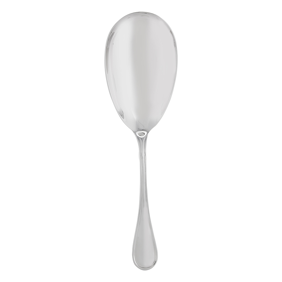 Christofle Sterling Silver Albi Rice Ladle 1407-058 In Silver