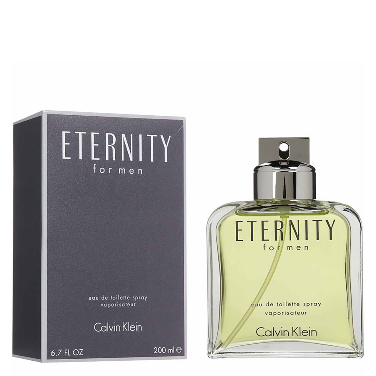 Calvin Klein Eternity For Men Eau De Toilette Spray, 6.7 oz In Green