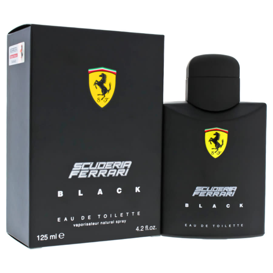 Ferrari Black Scuderia / Edt Spray 4.2 oz (125 Ml) (m) In Red / Black