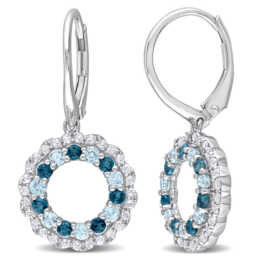 Amour 2 Ct Tgw Sky Blue Topaz In White