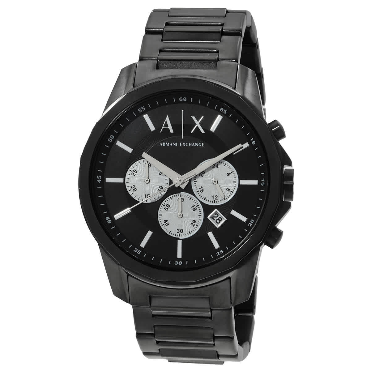 Armani Exchange Banks Chronograph Quartz Black Dial Mens Watch AX1765