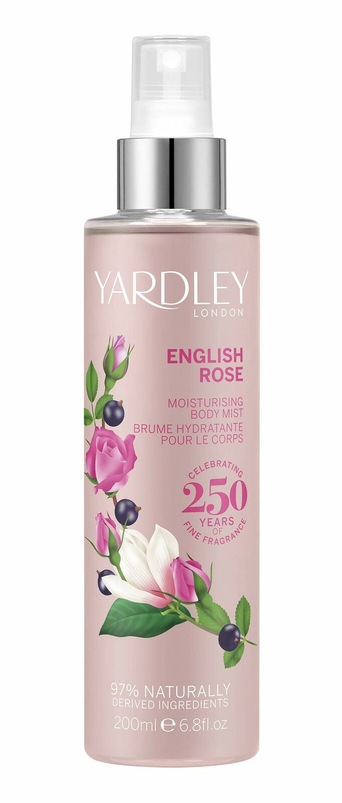 Yardley Of London Yardley London Ladies English Rose 6.8 oz Fragrances 5060322953908 In Pink